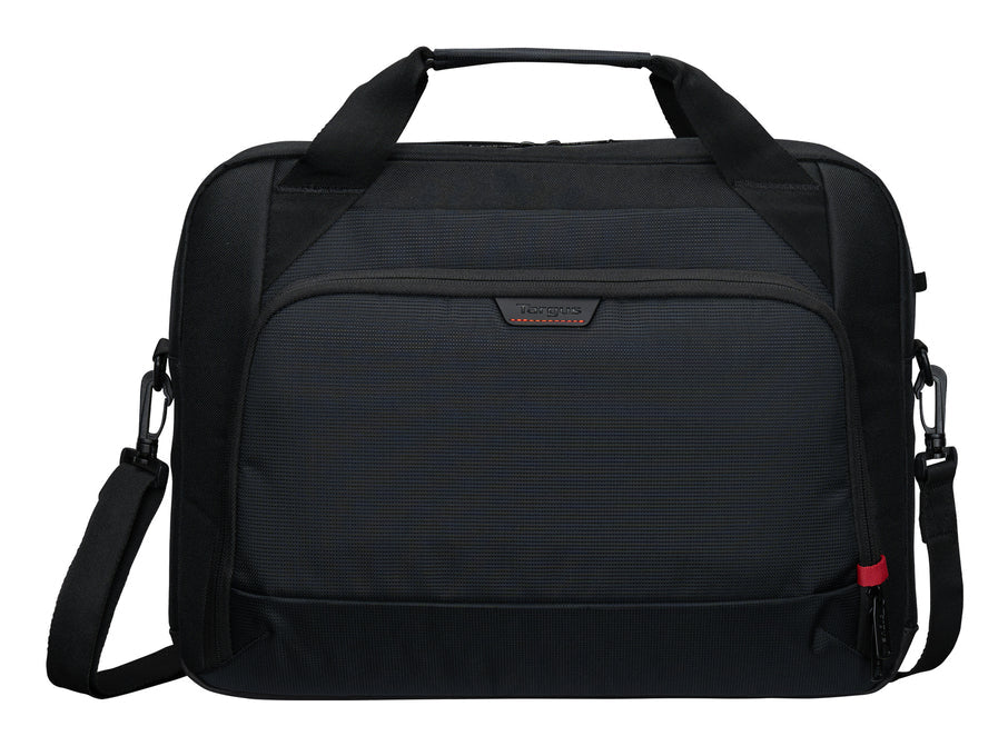 Targus EcoSmart 40.6 cm (16") Briefcase Black, Red Laptop Bag