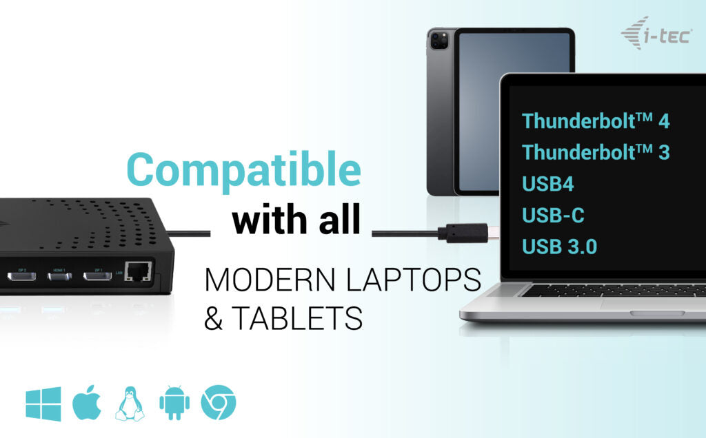 i-tec / / USB-C Docking Station 100W