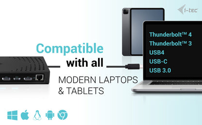 i-tec / / USB-C Docking Station 100W