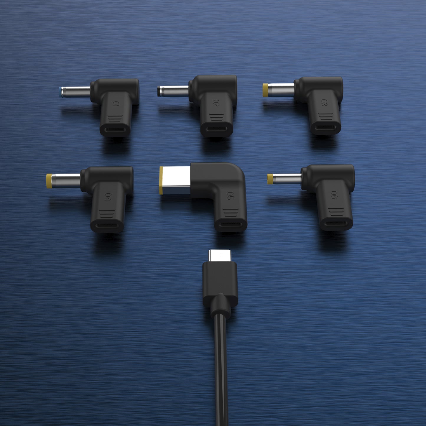 j5create JUP1565DC 67W GaN PD USB-C® Mini Charger with 6 Types of DC Connector-UK