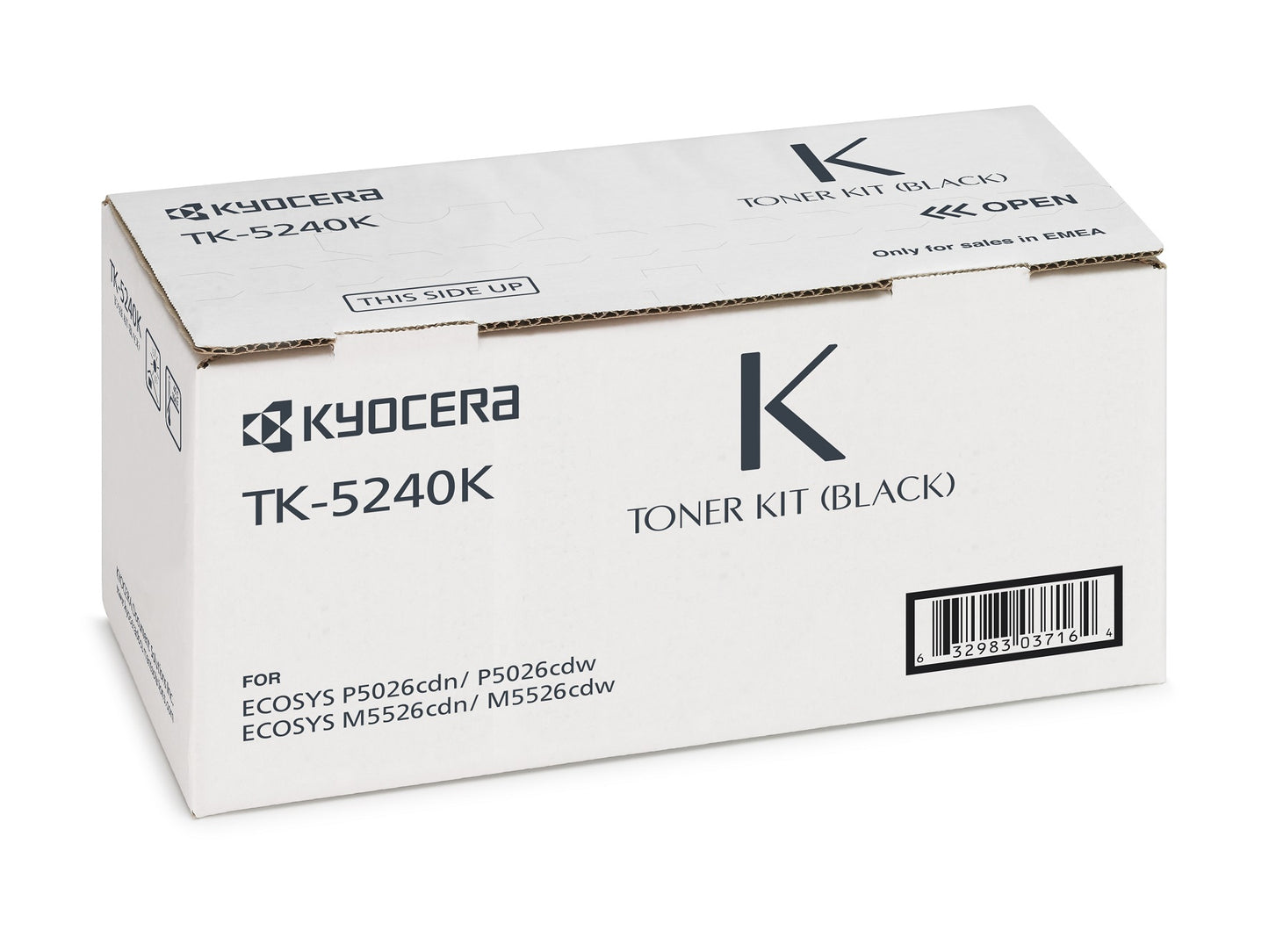 KYOCERA 1T02R70NL0/TK-5240K Black Toner Cartridge (4K pages, Kyocera M 5526)