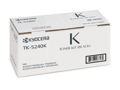 KYOCERA 1T02R70NL0/TK-5240K Black Toner Cartridge (4K pages, Kyocera M 5526)