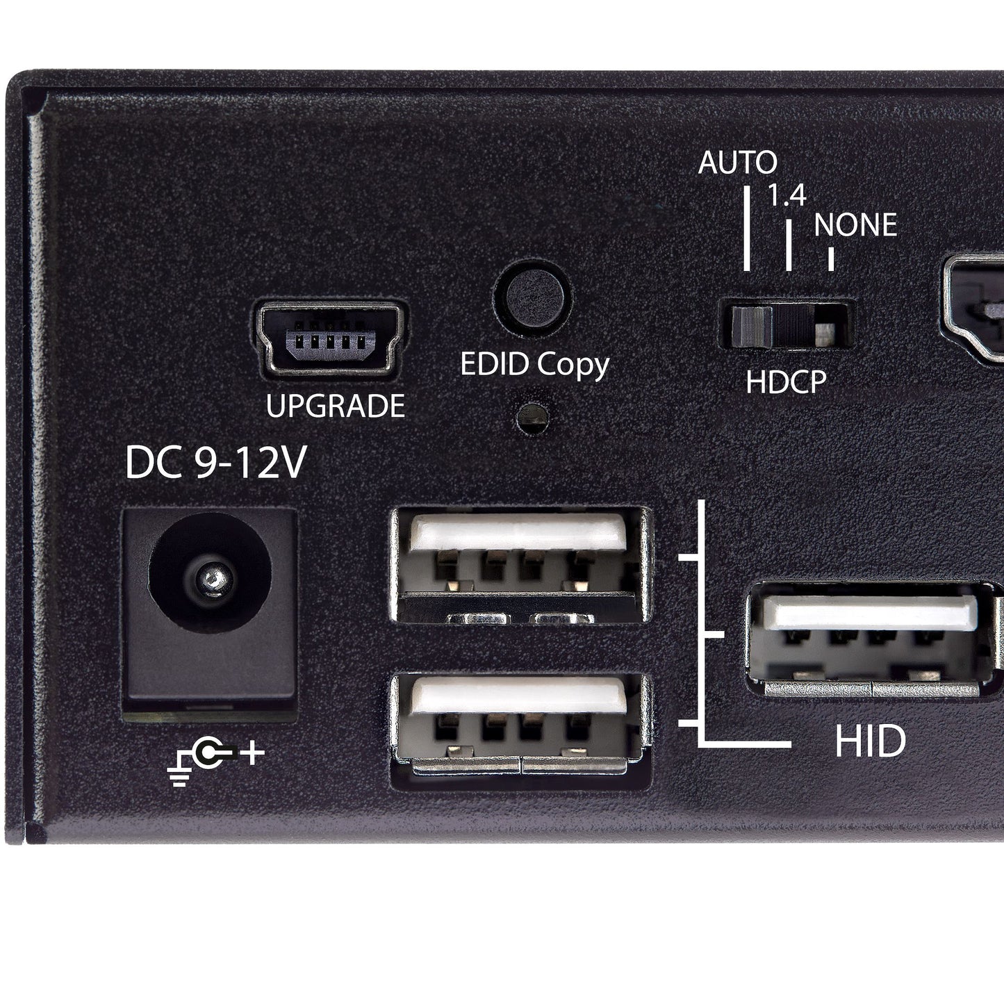 StarTech.com 2 Port HDMI KVM Switch - Single Monitor 4K 60Hz Ultra HD HDR - Desktop