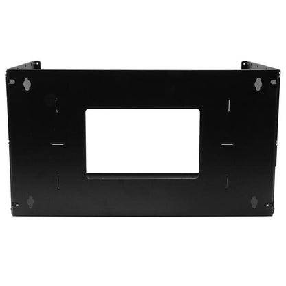 StarTech.com 2-Post 4U Open Frame Wall Mount Network Rack with Built-in Shelf, Wall