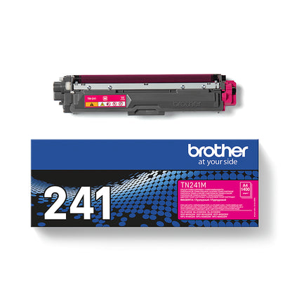Brother TN-241M Magenta Toner Cartridge (1.4K pages, Brother HL-3140)