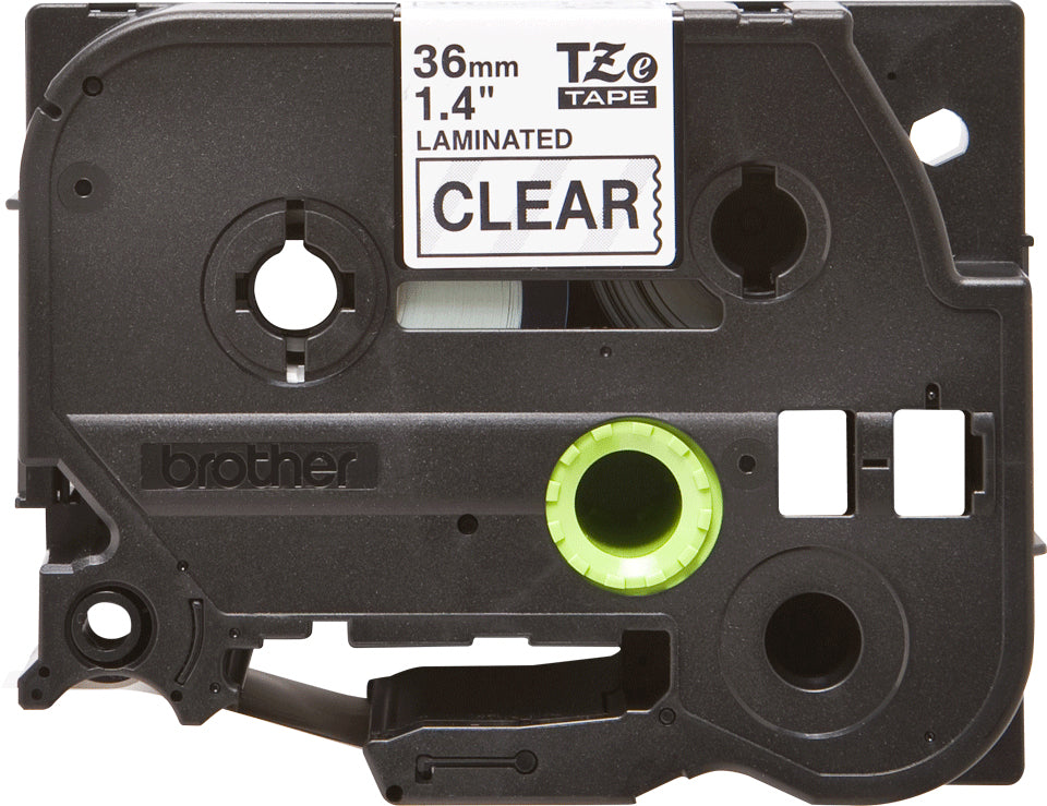Brother TZE-161 DirectLabel black on Transparent 36mm x 8m for Brother P-Touch TZ Labels