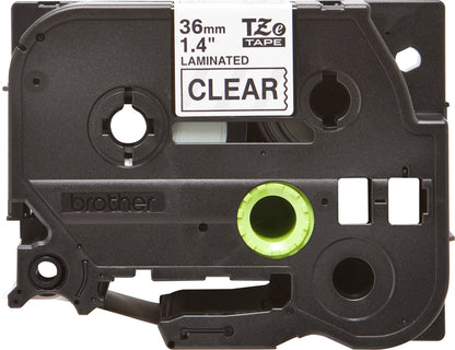 Brother TZE-161 DirectLabel black on Transparent 36mm x 8m for Brother P-Touch TZ Labels