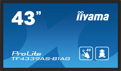 iiyama TF4339AS-B1AG 42.5" 4K UHD IPS Touch Monitor