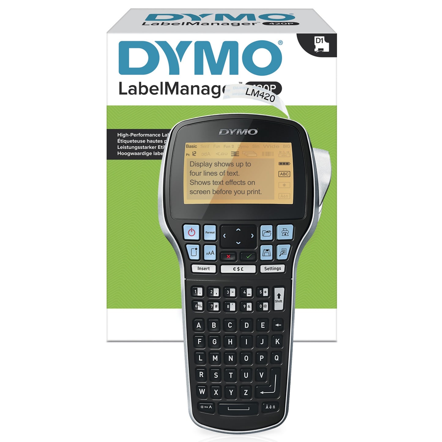 DYMO LabelManager 420P ABC UK Label Printer