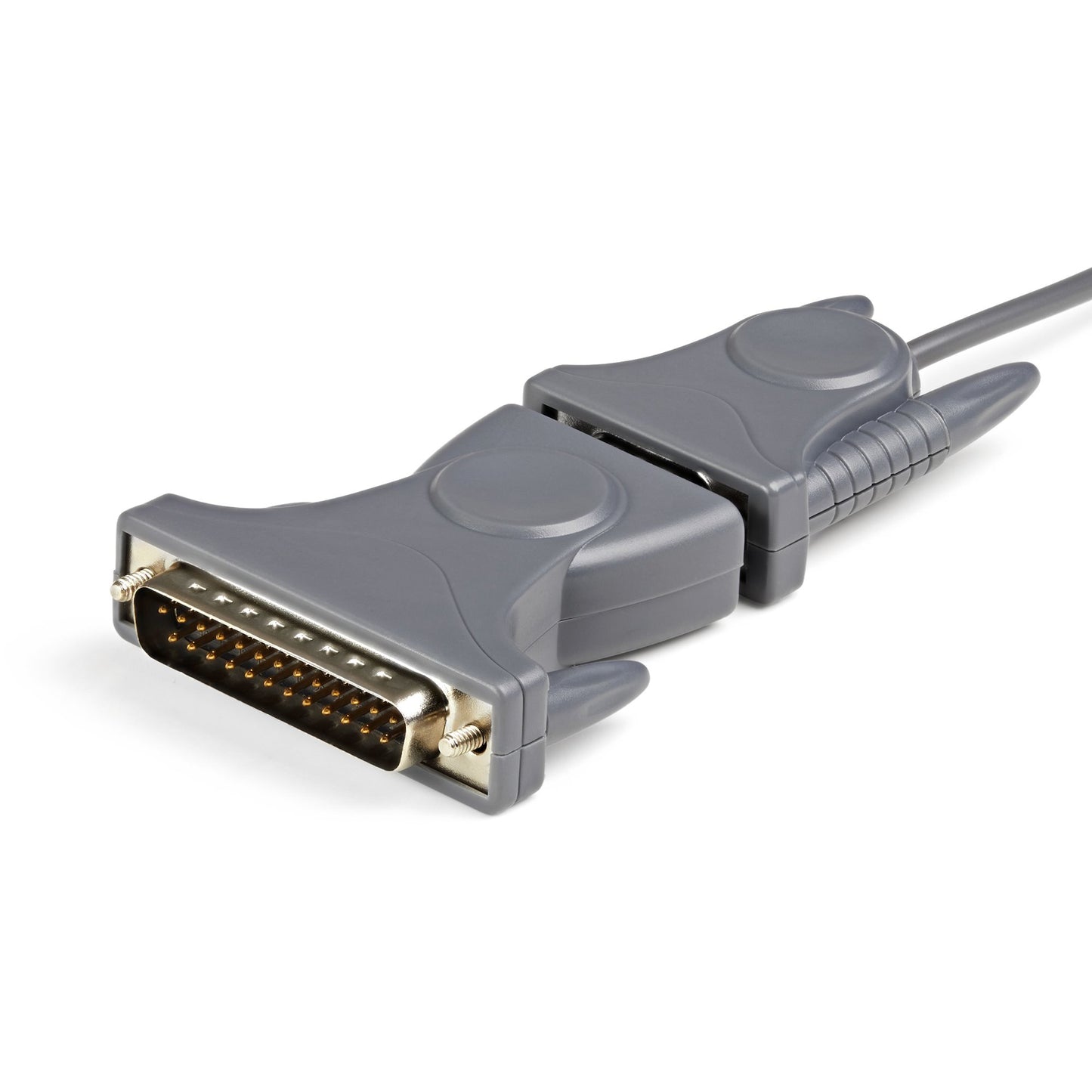 StarTech.com 3ft (91cm) 1-Port USB to Serial Cable, DB9/DB25 RS232 to USB Converter