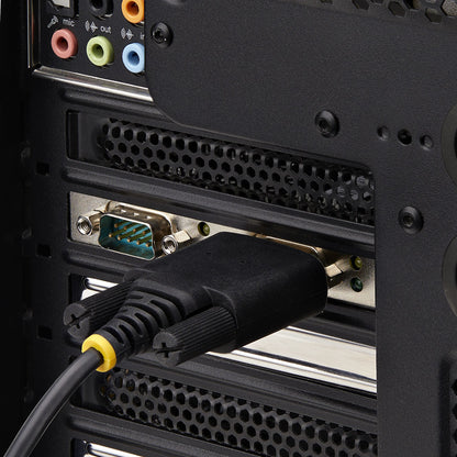 StarTech.com 2-Port Serial PCIe Card, Dual-Port PCI Express to RS232/RS422/RS485 Hub