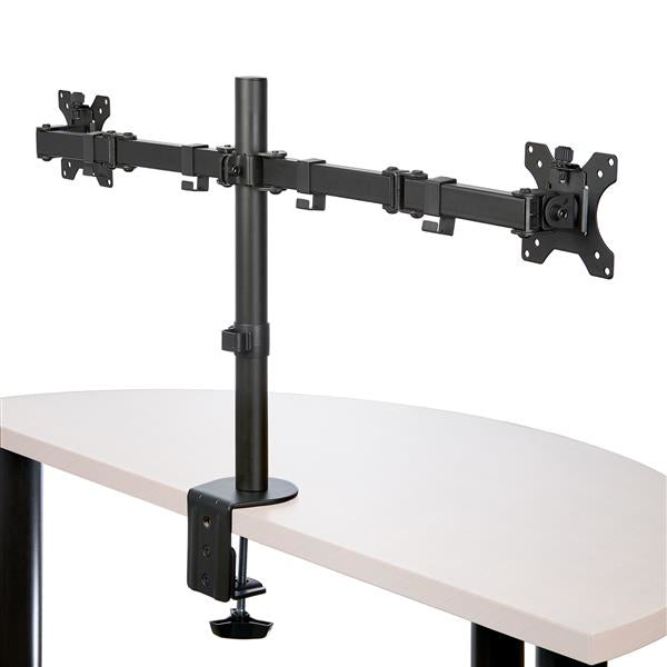 StarTech.com Desk Mount Dual Monitor Arm - Desk Clamp / Grommet VESA Monitor Mount