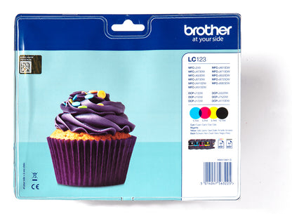 Brother LC-123VALBPDR Ink Cartridge (600 pages)