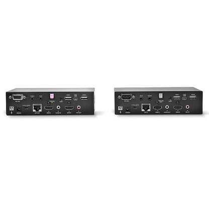 Lindy 100m Cat.6 Dual Head HDMI, USB and RS-232 Extender KVM Switch