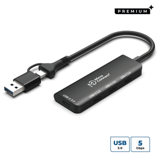 Microconnect UC0070-5G-USB-C-4IN1-C interface hub USB 3.2 Gen 2 (3.1 Gen 2) Type-C