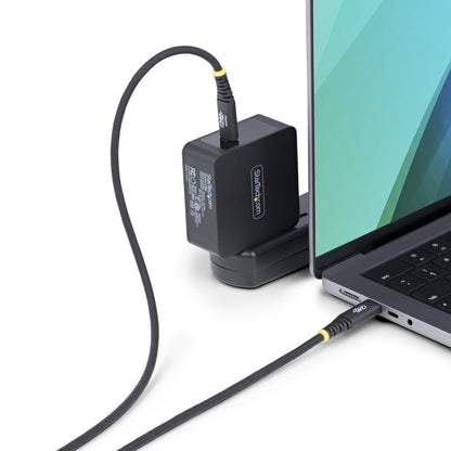 StarTech.com 6ft (2m) USB-C Charging Cable, Durable and Ultra-Flexible, 240W (5A) PD