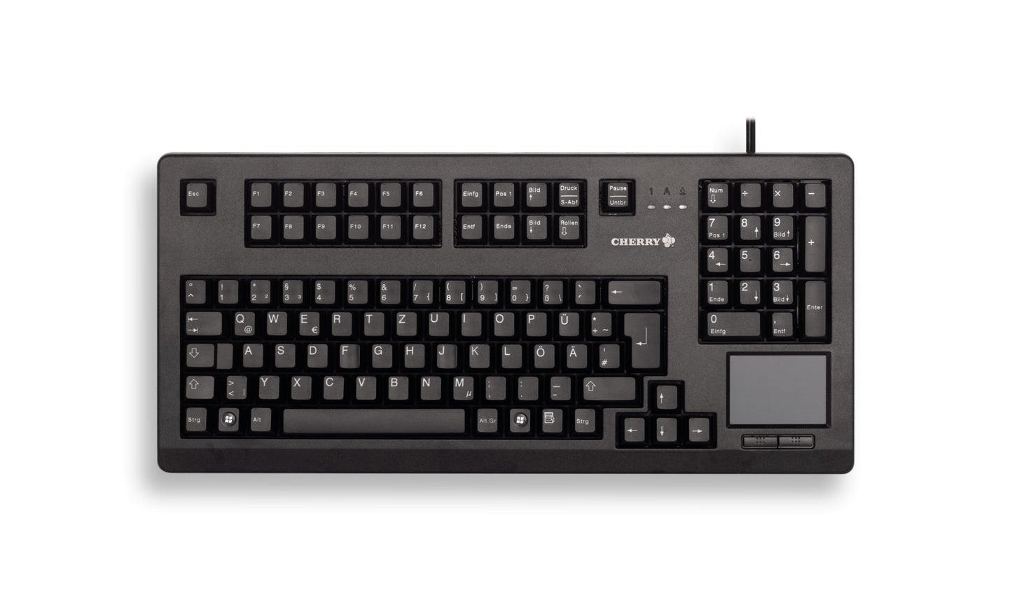 CHERRY TouchBoard G80-11900 Touchpad Wired Keyboard UK