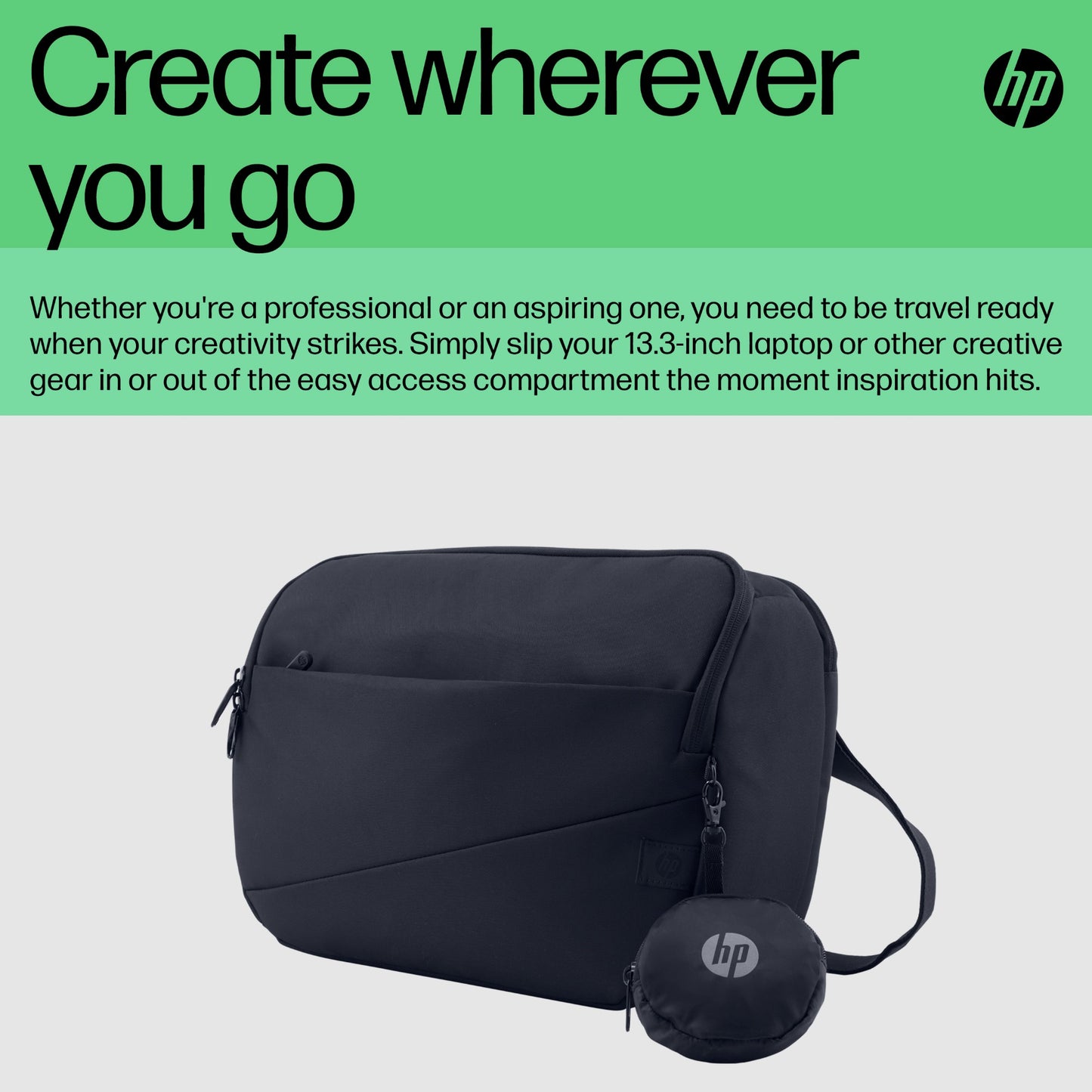 HP Creator 13.3-inch Laptop Sling Laptop Bag