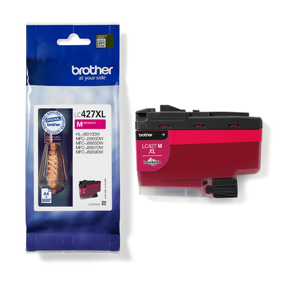 Brother LC-427XLM Magenta Ink Cartridge (5K pages, Brother MFC-J 5955)