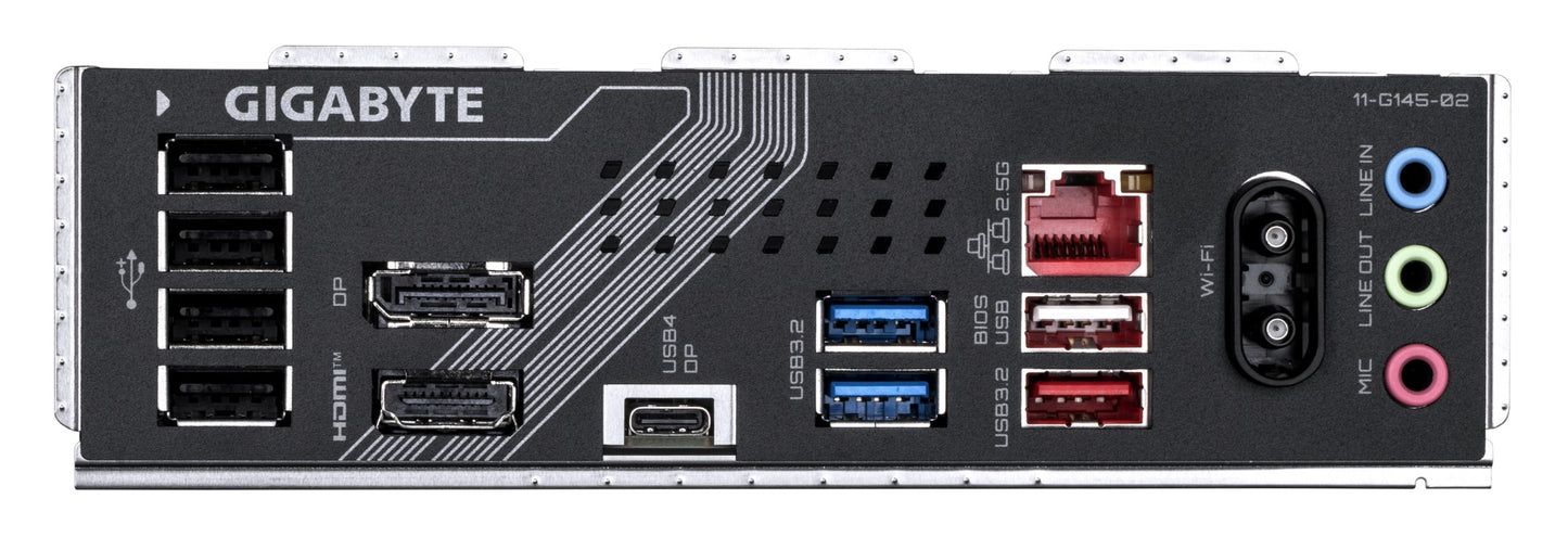 Gigabyte B860 GAMING X WIFI6E Motherboard - Intel Core Ultra Series CPUs, 12+1+2+1