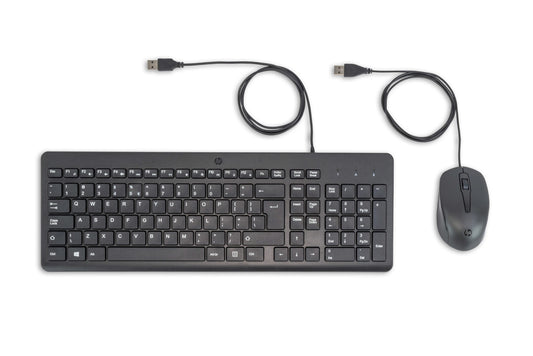 HP 150 Wired Keyboard & Mouse Combo