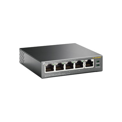 TP-LINK 5-Port Gigabit Desktop PoE Switch with 4-Port