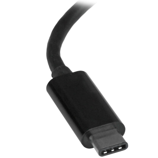 StarTech.com USB-C to Gigabit Ethernet Adapter, Black, Thunderbolt 3 / 4 Compatible