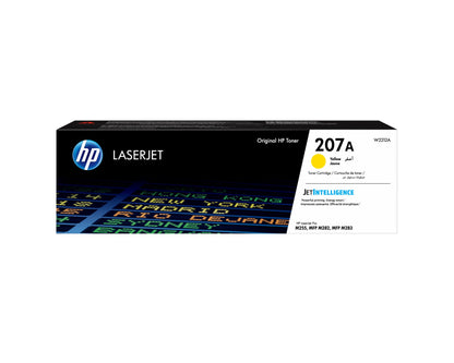 HP W2212A/207A Yellow Toner Cartridge (1.25K pages, HP M 283)