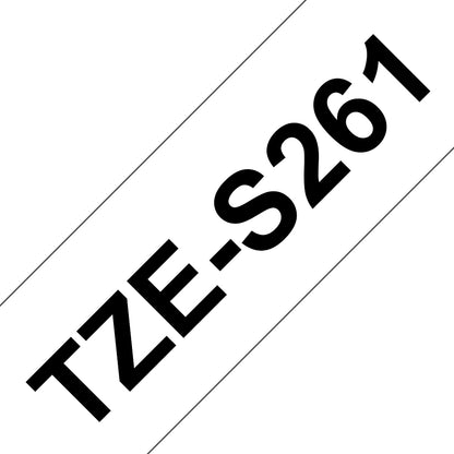 Brother TZE-S261 DirectLabel black on white extra strong Laminat 36mm x 8m for Labels