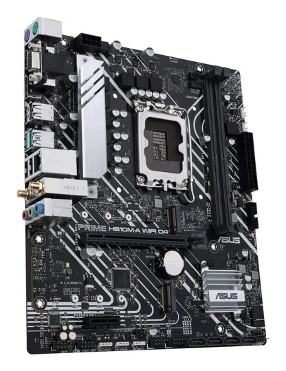 ASUS PRIME H610M-A WIFI D4 Intel H610 LGA 1700 micro ATX Motherboard