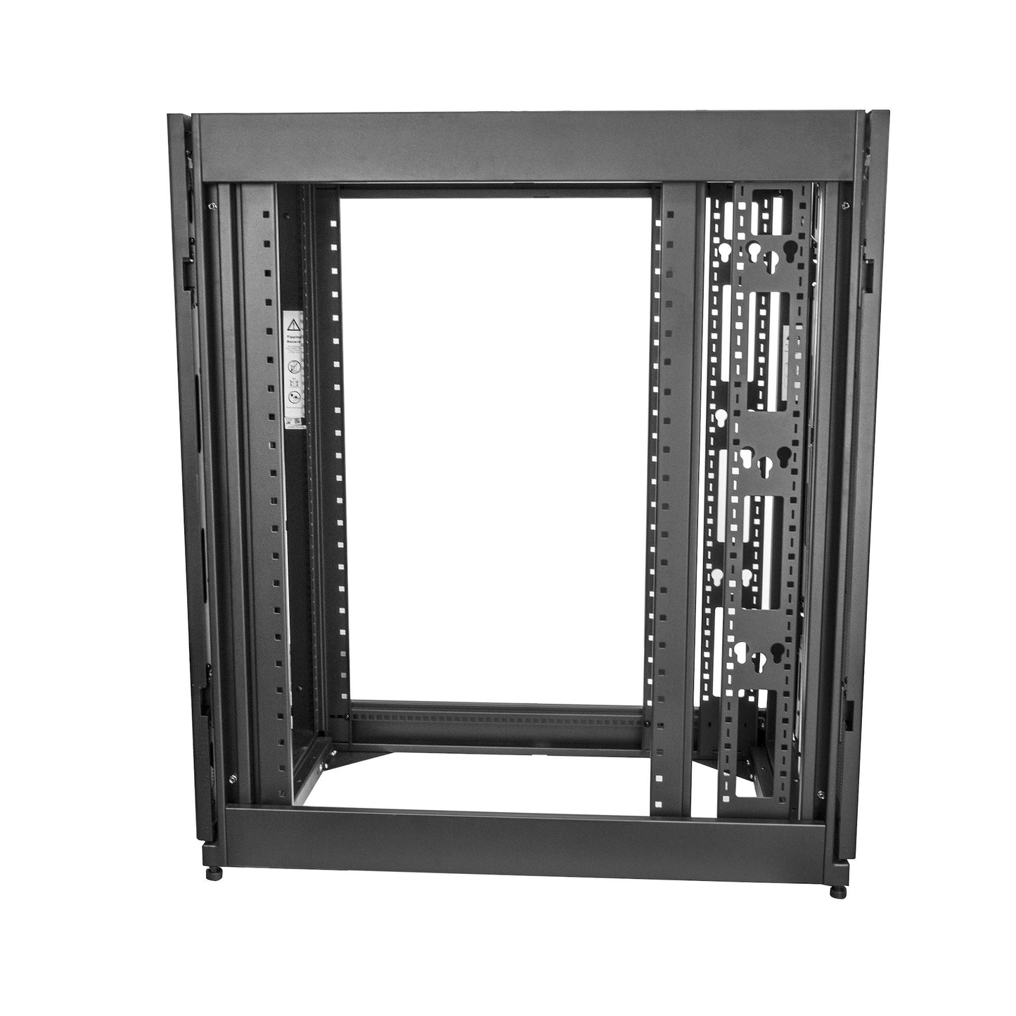 StarTech.com 25U Enterprise-Grade Server Rack Cabinet Kit, 19in Enclosed 4-Post Rack