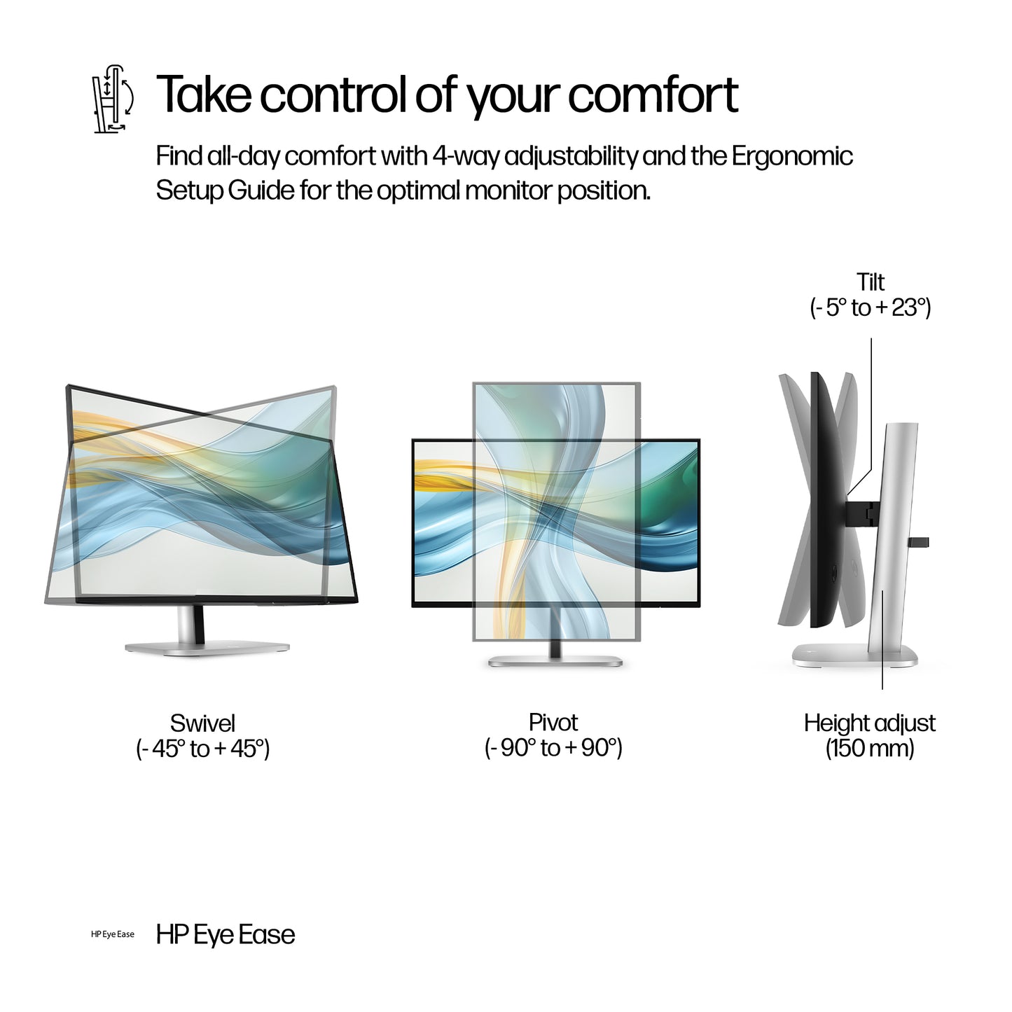 HP Series 5 Pro 524pu 23.8" Full HD IPS 100Hz Monitor