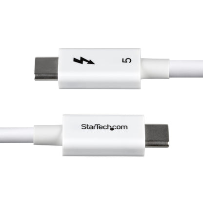 StarTech.com 3ft (1m) Thunderbolt 5 Cable, 80Gbps/Up to 120Gbps, 240W PD, 8K 60Hz