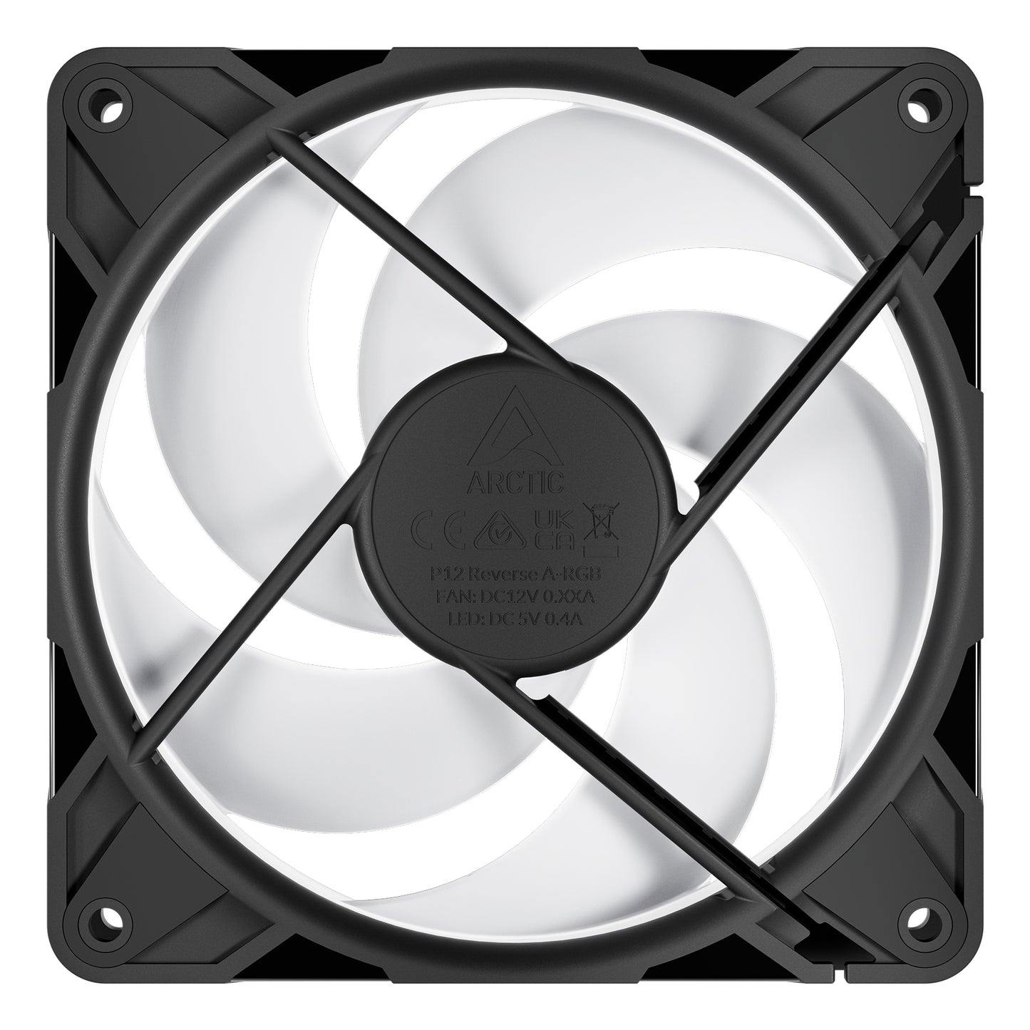 ARCTIC Freezer P12 Pro Reverse A-RGB - 3 Pack Computer case Fan 12 cm Black 3 pc(s) Cooling