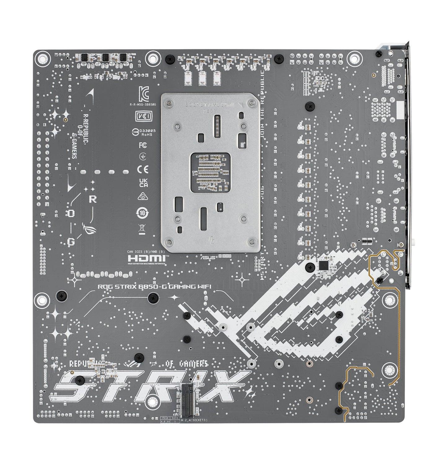 ASUS ROG STRIX B850-G GAMING WIFI AMD B850 Socket AM5 micro ATX Motherboard