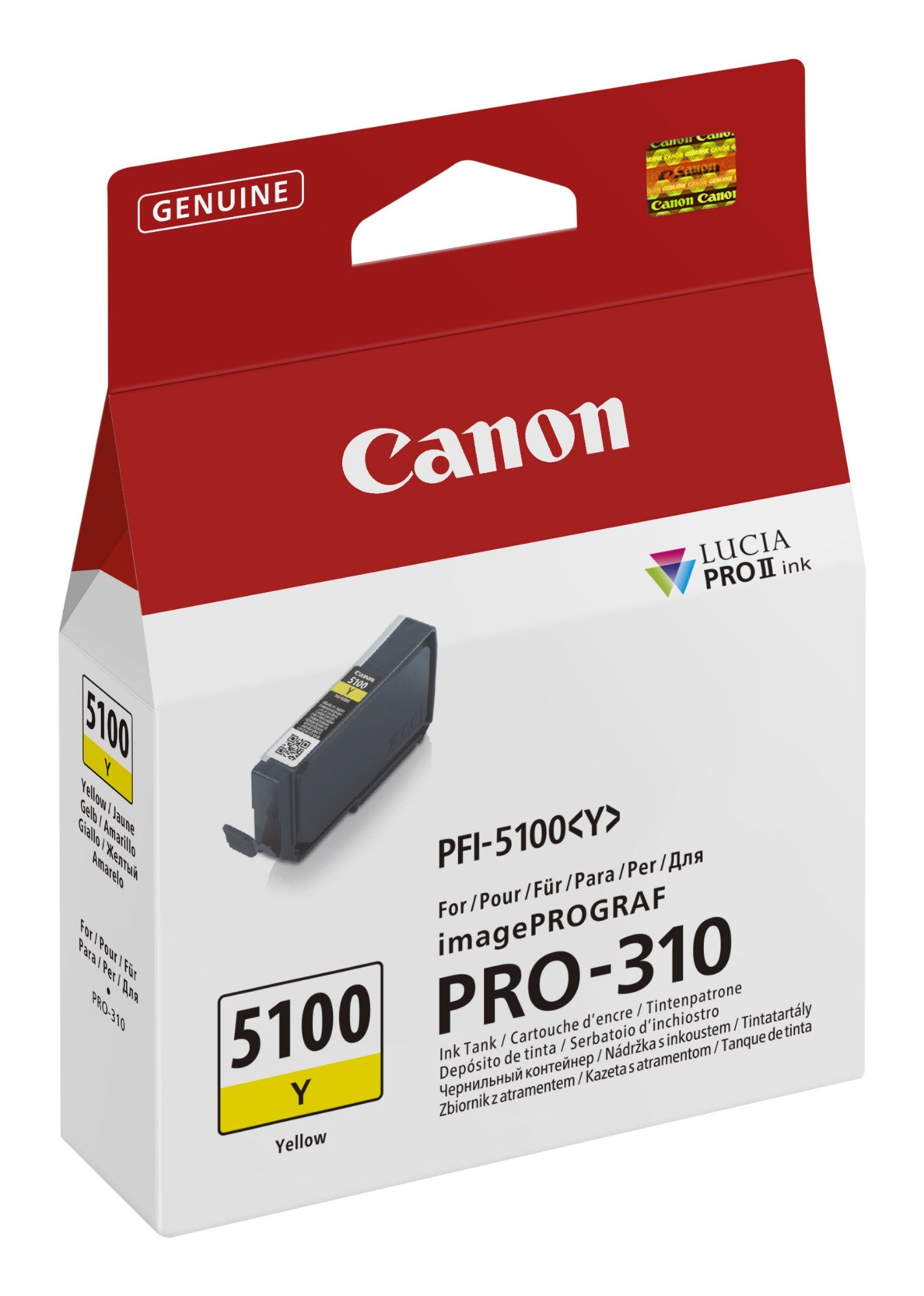 Canon 6955C001/PFI-5100Y Yellow Ink Cartridge (Canon IPF PRO-310)