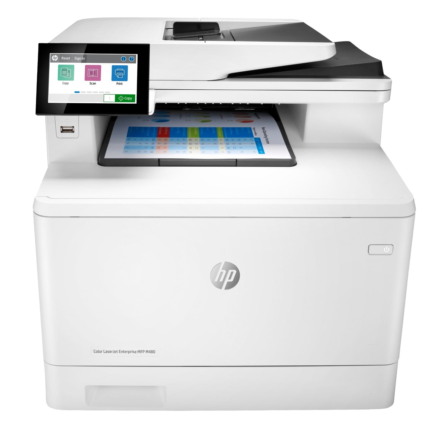 HP Color LaserJet Enterprise LaserJet Enterprise M480f Multifunction Color Printer