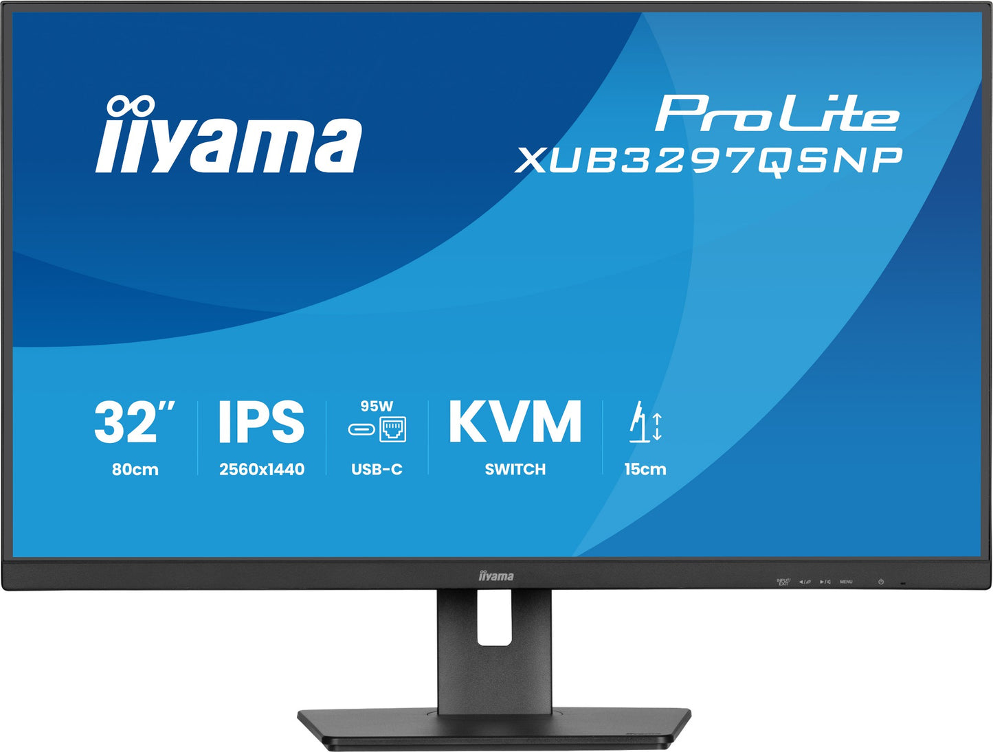 iiyama ProLite XUB3297QSNP-B1 32" QHD IPS 100Hz Monitor