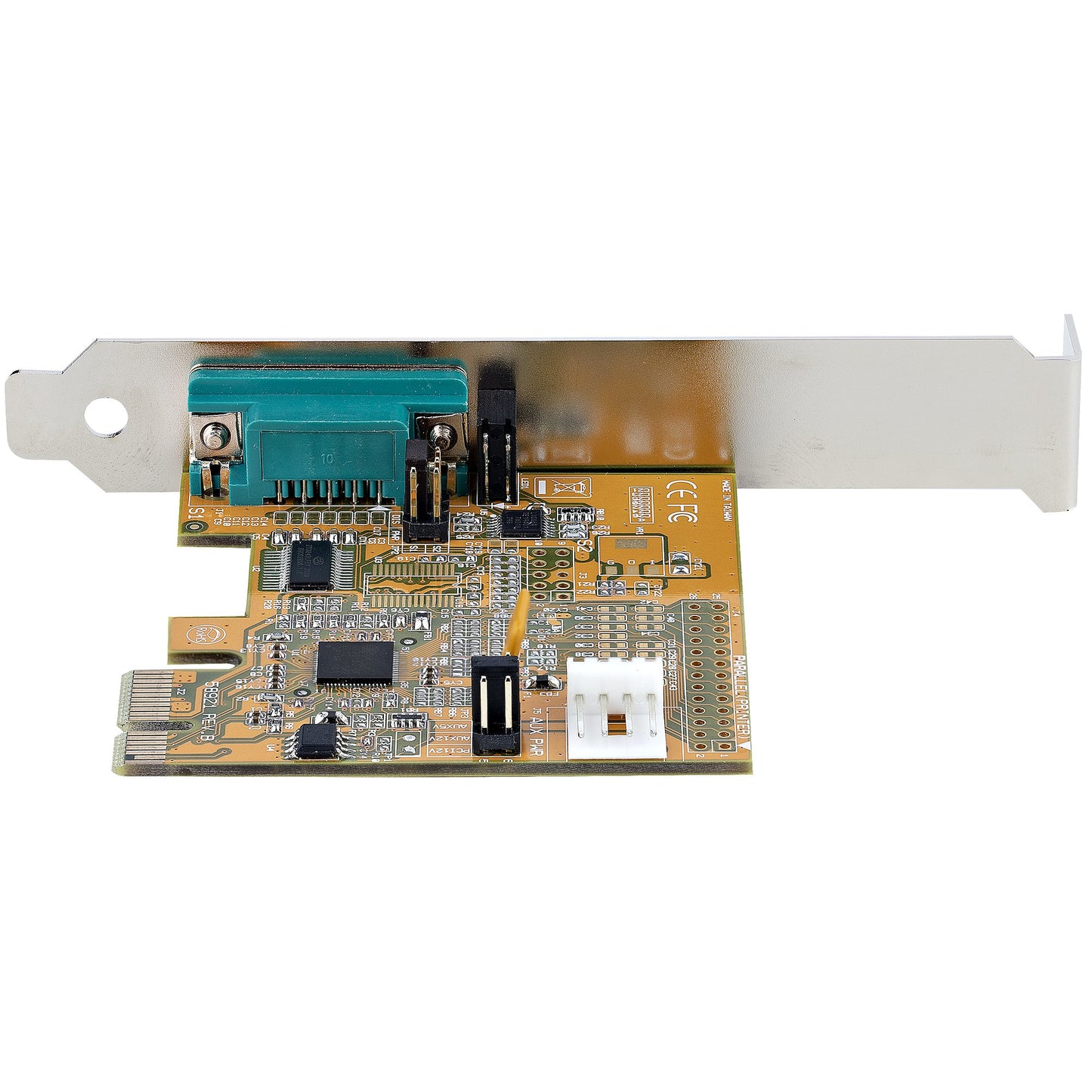 StarTech.com 1-Port PCI Express Serial Card, PCIe to RS232 (DB9) Serial Interface Hub