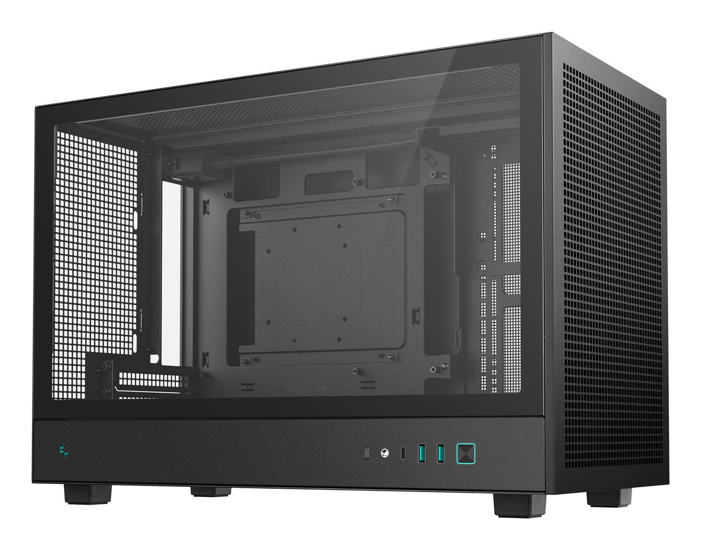 DeepCool CH260 Micro Tower Black PC Case