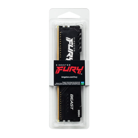 Kingston Technology FURY Beast 16GB DDR4 3600MT/s CL18 Desktop RAM (Black)
