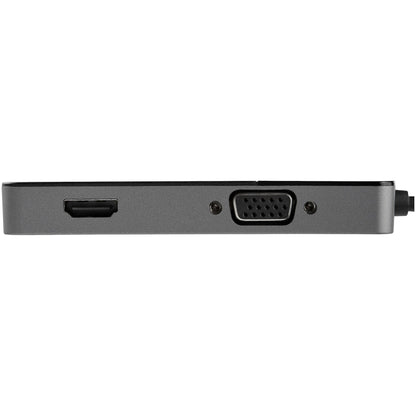 StarTech.com USB 3.0 to HDMI and VGA Adapter - 4K/1080p USB Type-A Dual Monitor Hub