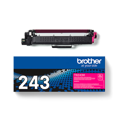 Brother TN-243M Magenta Toner Cartridge (1K pages, Brother HL-L 3210)
