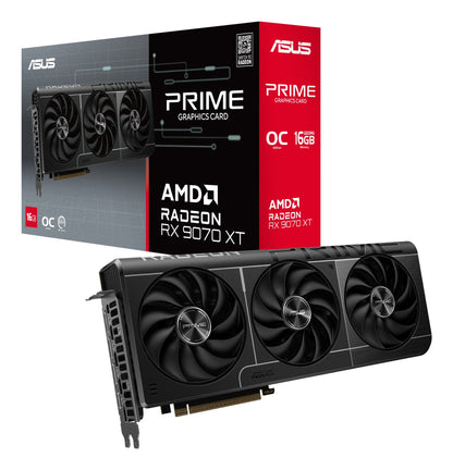 ASUS Prime Radeon RX 9070 XT 16GB GDDR6 Graphics Card ()