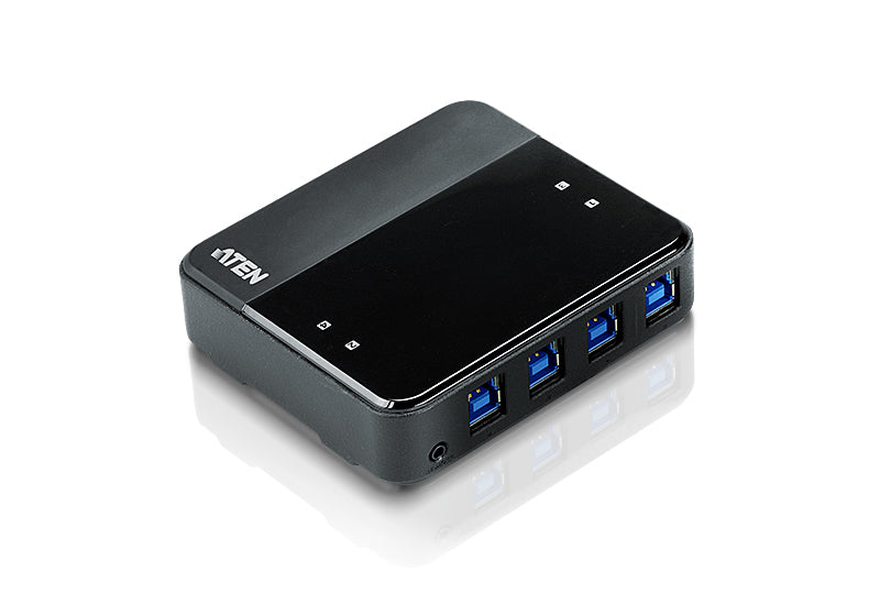 ATEN 4-port USB 3.0 Peripheral Sharing Device KVM Switch