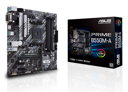 ASUS PRIME B550M-A AMD B550 Socket AM4 micro ATX Motherboard