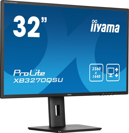 iiyama ProLite XB3270QSU-B1 31.5" QHD IPS 100Hz Monitor