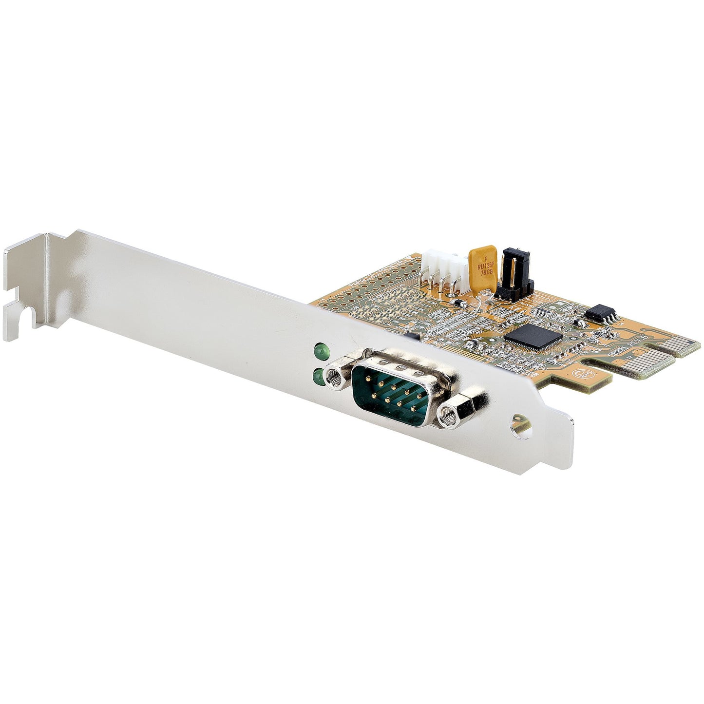 StarTech.com 1-Port PCI Express Serial Card, PCIe to RS232 (DB9) Serial Interface Hub