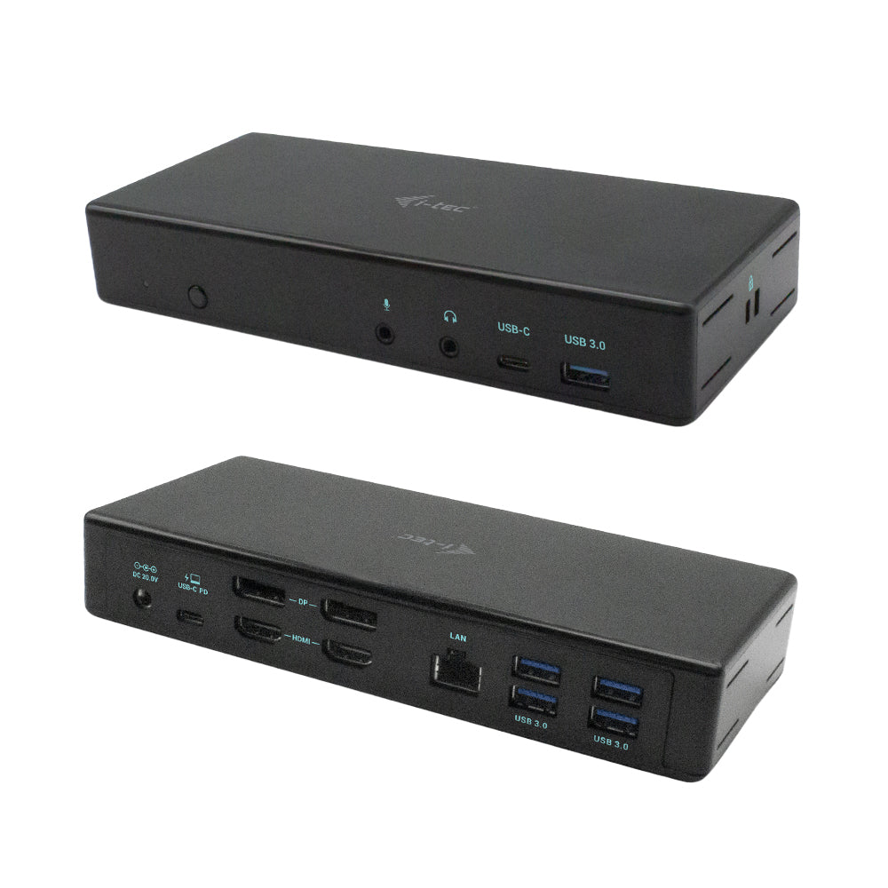 i-tec Quattro Display Power USB-C Docking Station 85W