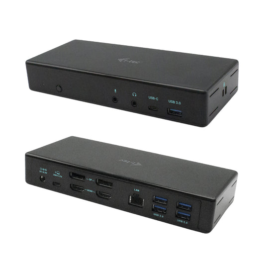 i-tec Quattro Display Power USB-C Docking Station 85W